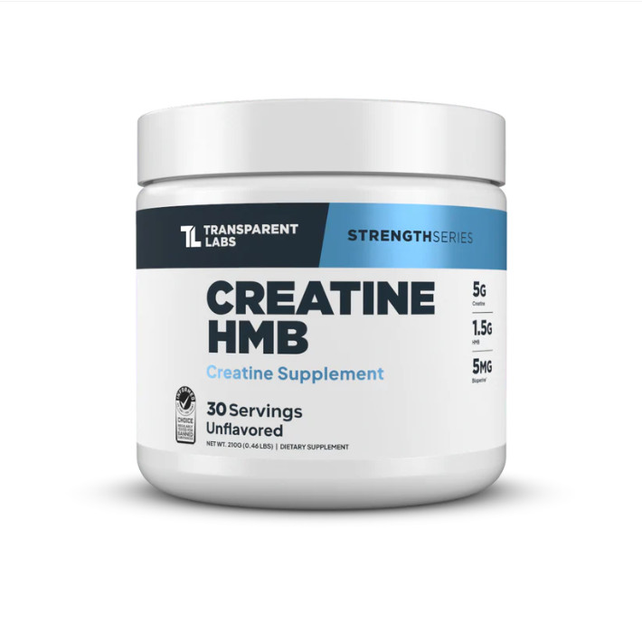 Transparent Labs Creatine HMB Unflavored 30 Servings EXP2028