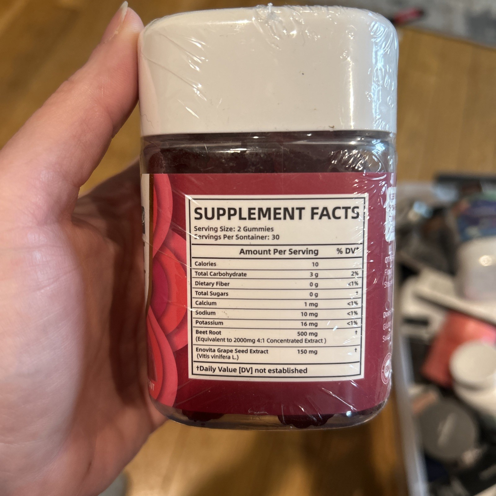 Biyode Beet Root Energy Boost Gummies 60 Gummies. Exp 09/26