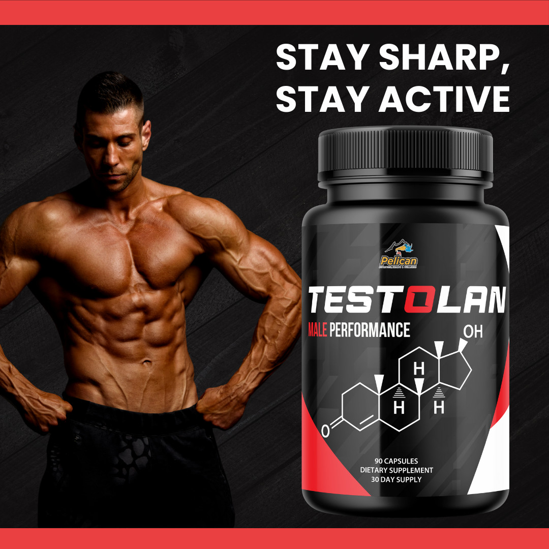 TESTOLAN- Bodybuilding & Men’s Health Support- 12 Bottles- 1080 Capsules