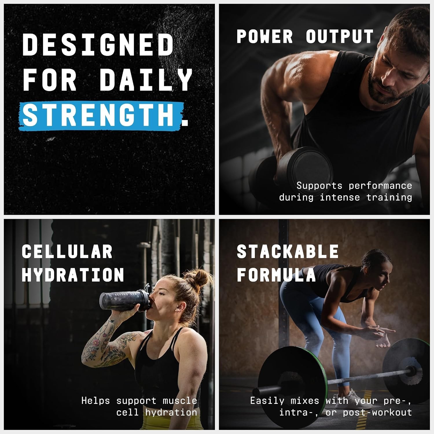 Science-Backed Creatine HCl Powder, Lab Grade, for Muscle Strength and Growth…