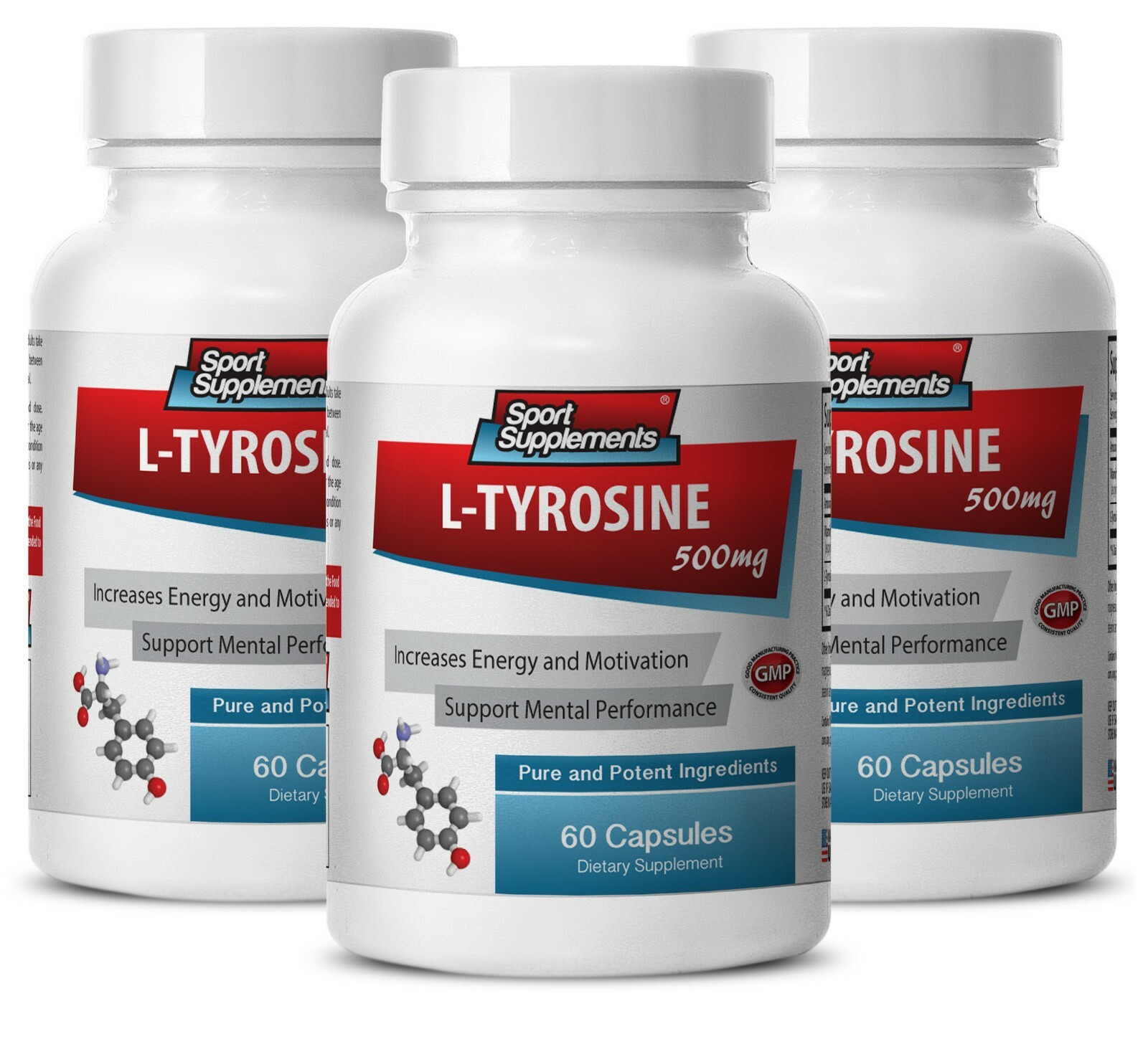 mood enhancer – L-TYROSINE 500MG – tyrosine bulk 3B