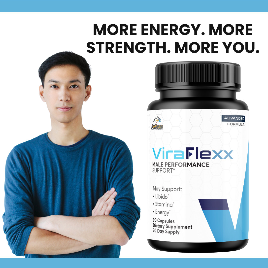 ViraFlexx- Bodybuilding & Men’s Health Support- 12 Bottles- 1080 Capsules