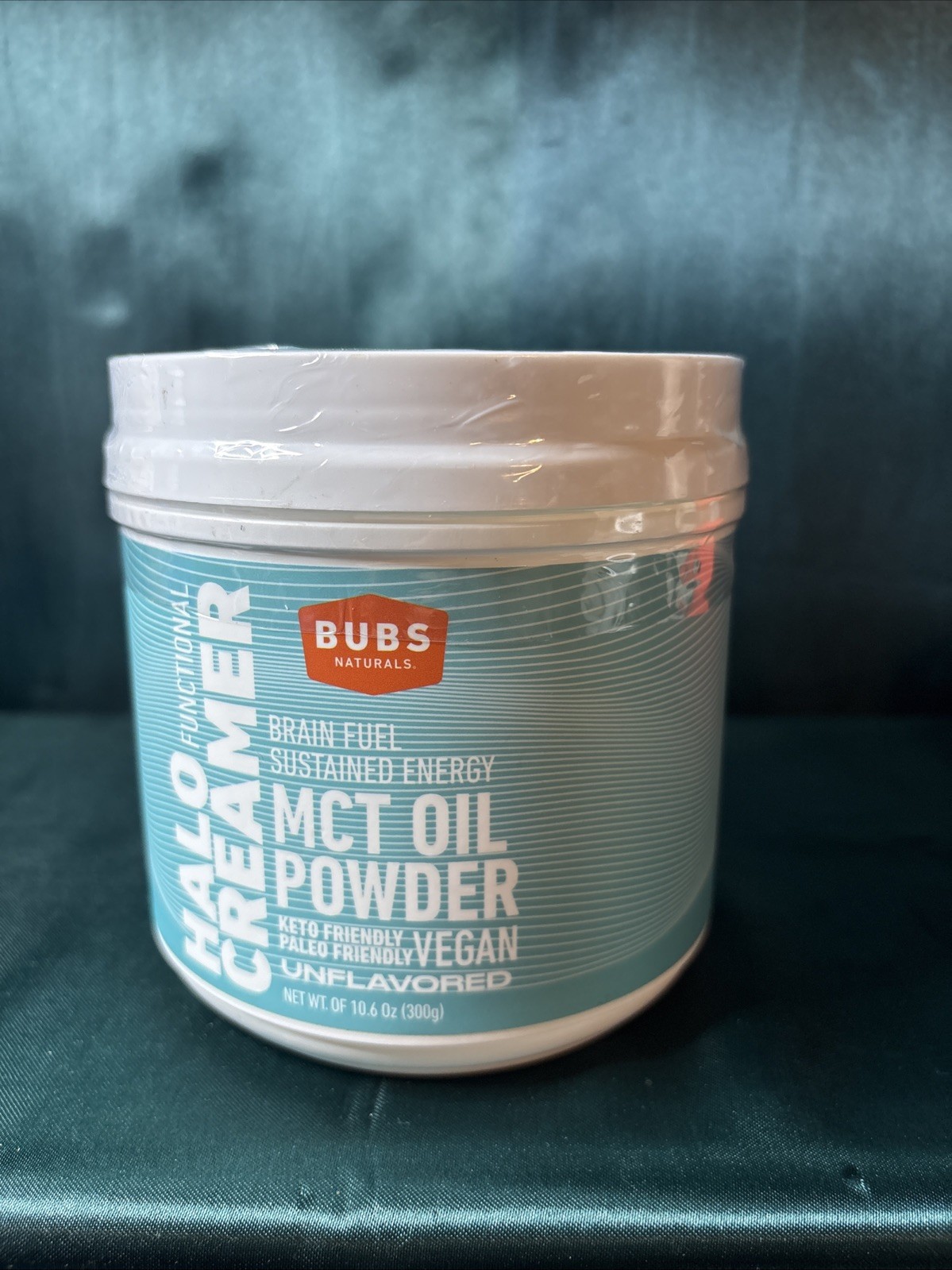 BUBS Naturals Halo Creamer MCT OIL POWDER Vegan Unflavored Brain Fuel Ex 04/2026