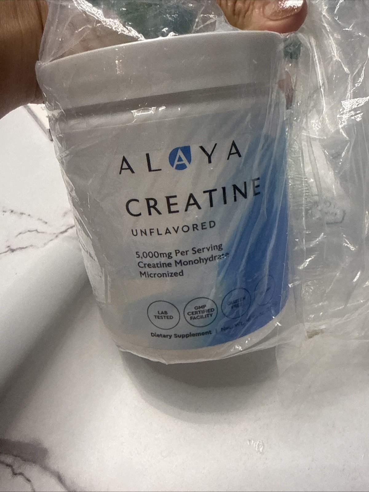 Alaya Creatine Unflavored 10.56 Oz Bottle