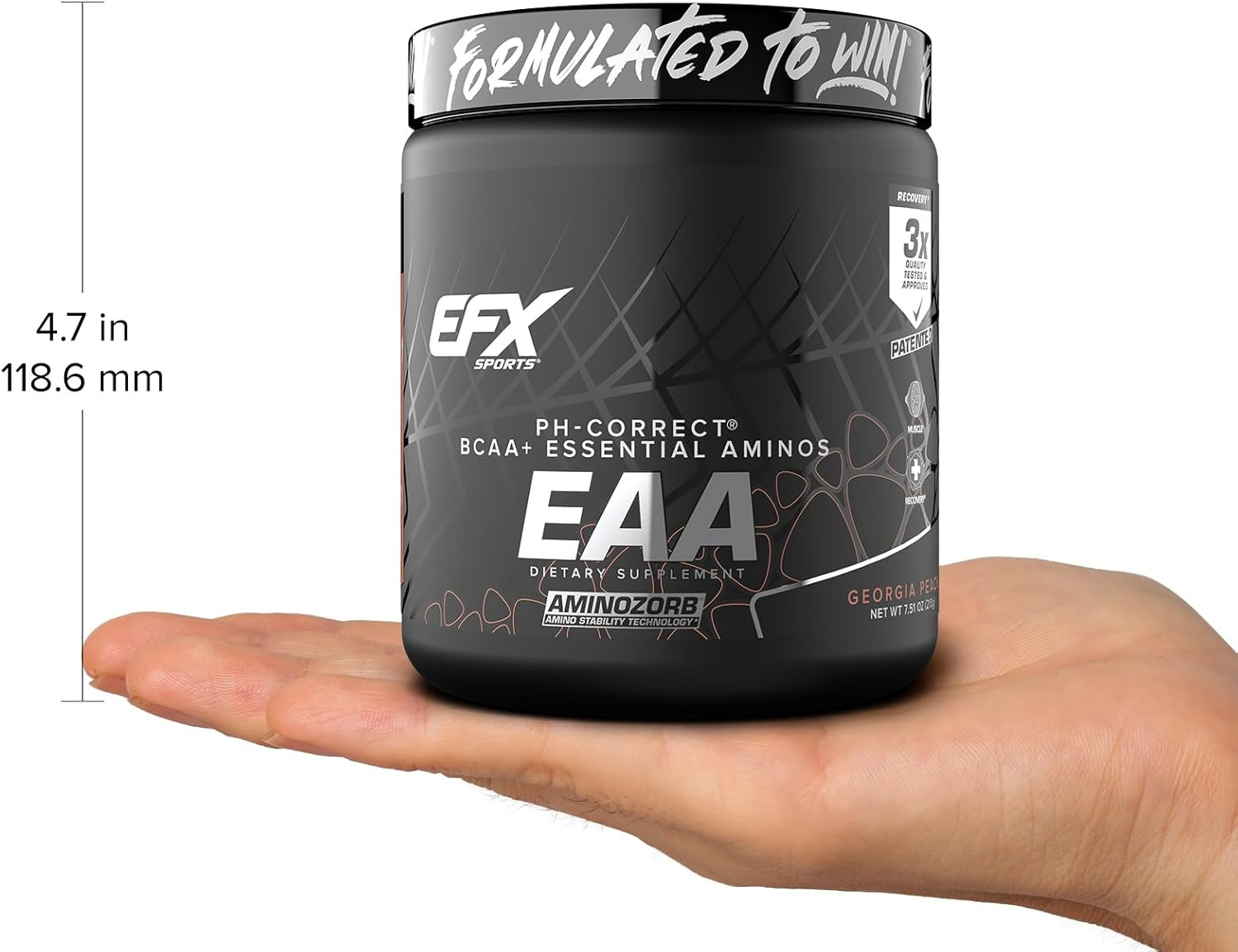 Essential Amino Acids EAA Supplement Georgia Peach 30 Servings