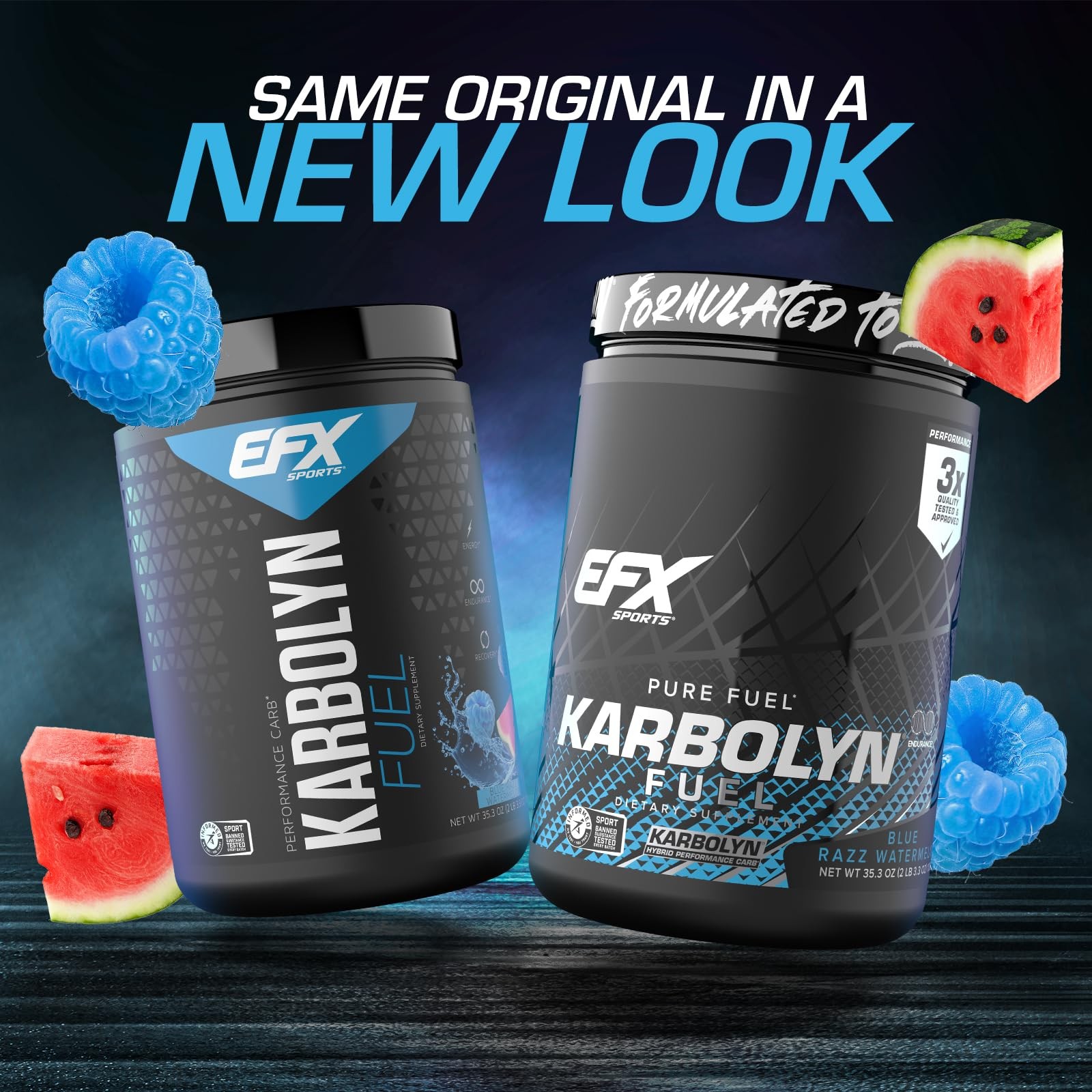 EFX Sports Karbolyn Fuel | Fast-Absorbing Carbohydrate Powder | Carb Load, Su…