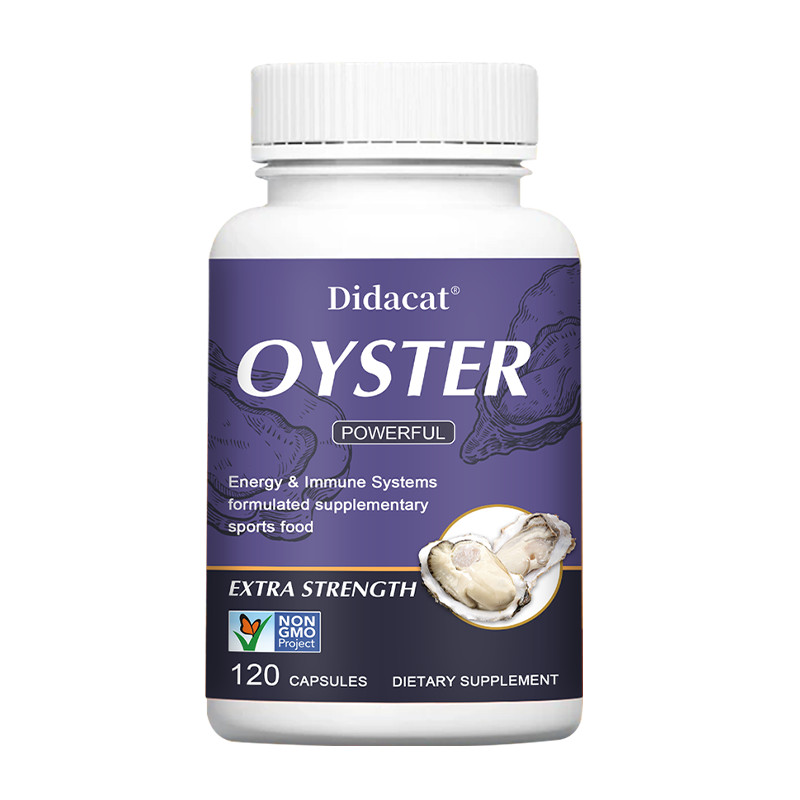 Men’s Vitality Supplement 1000mg Oyster Extract Mens Energy & Immune Support