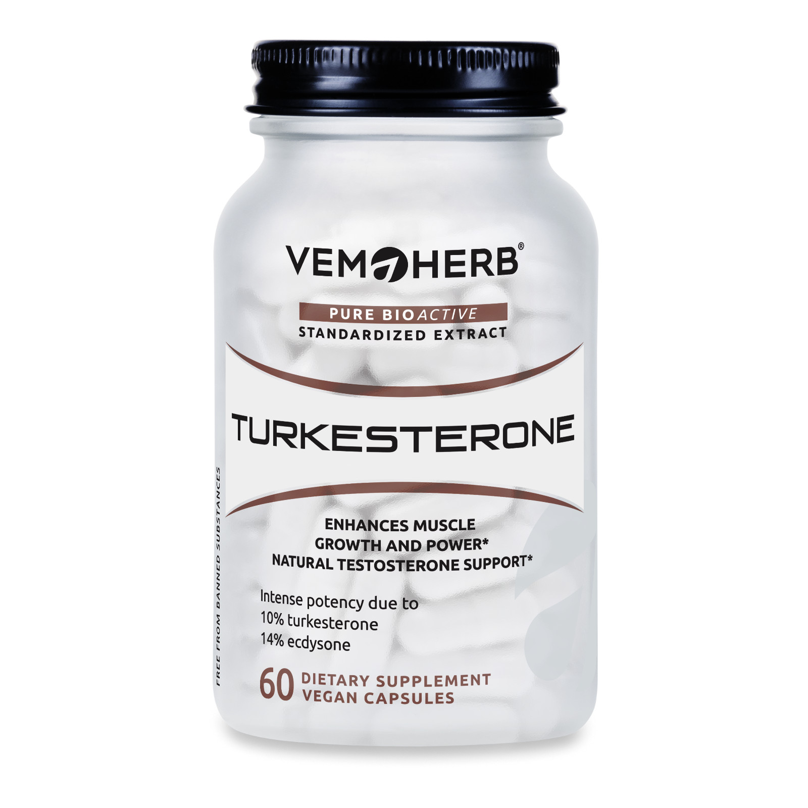 VEMOHERB TURKESTERONE (60 vegan caps)