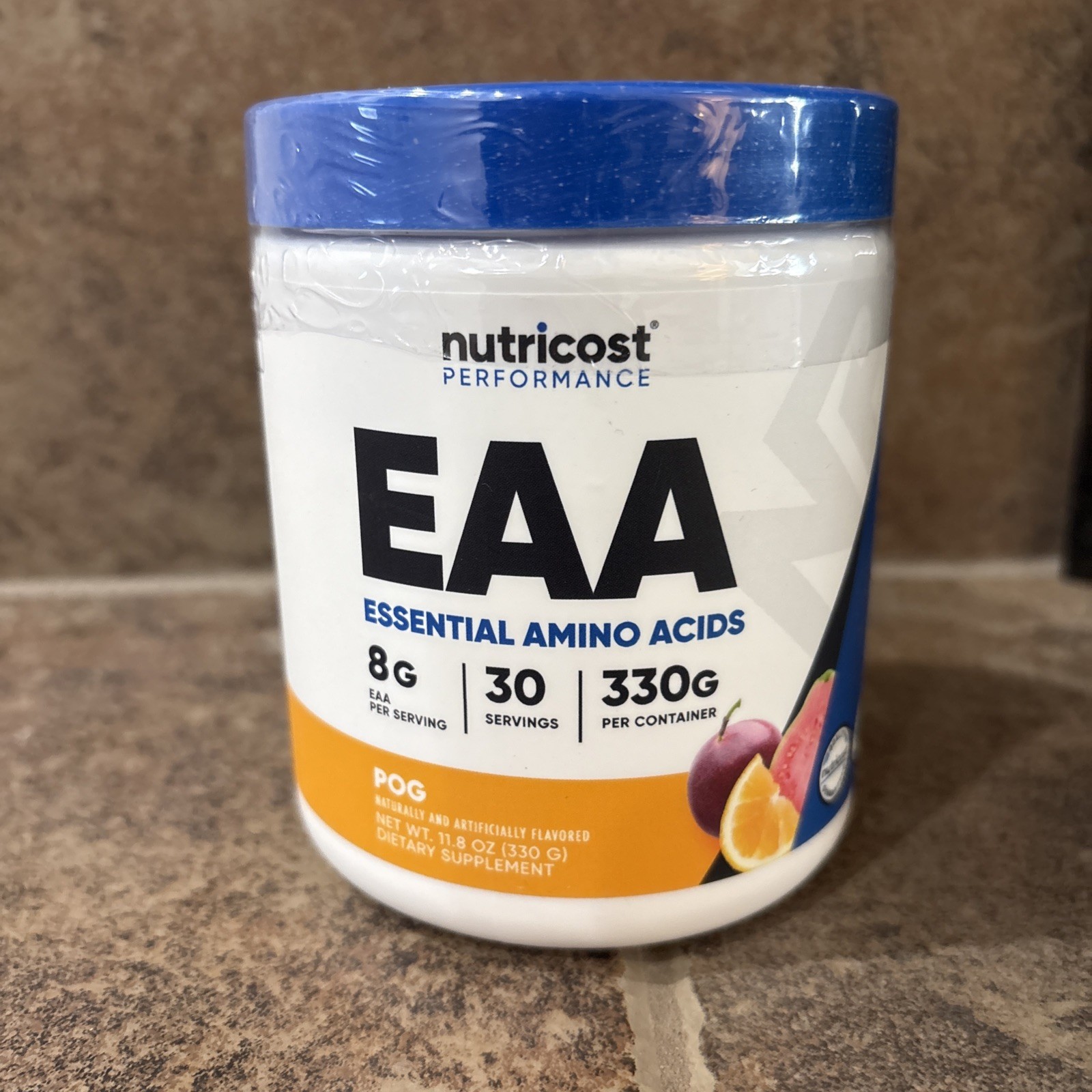 Nutricost EAA Powder 30 Servings – POG Flavor – Essential Amino Acids ex 7/27