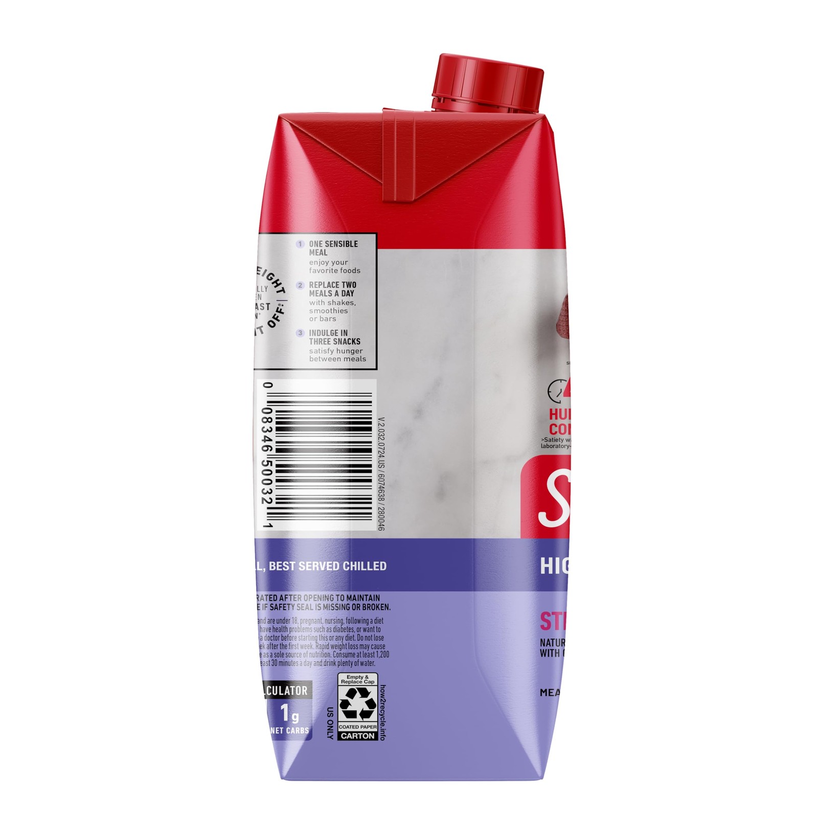 Slimfast Protein Shake Strawberry- 20G Protein Meal Replacement Shake Ready To