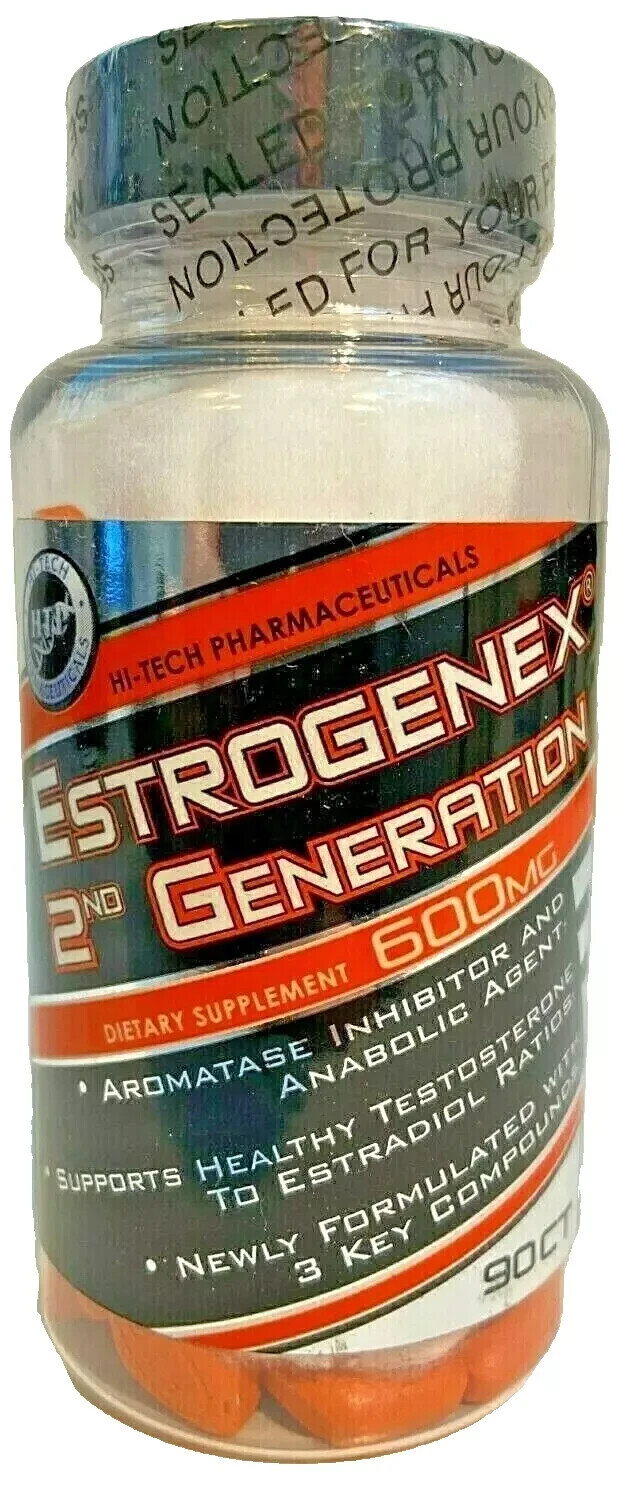 Hi-Tech Pharmaceuticals Estrogenex 2nd Generation 600mg 90 Tablets New