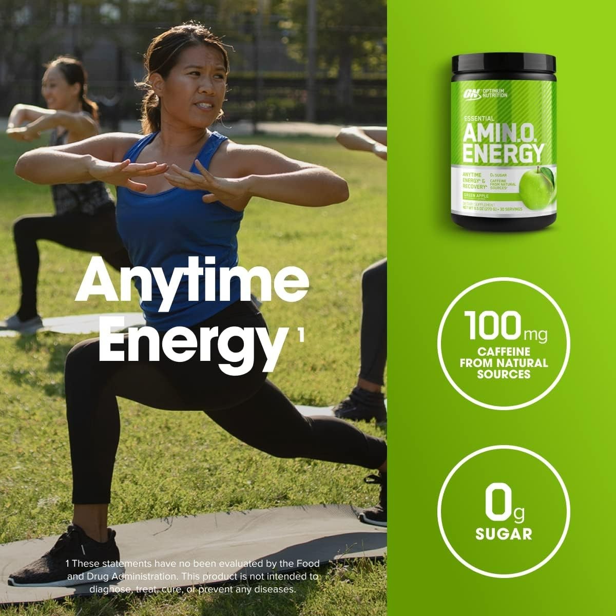 Amino Energy – Pre Workout with Green Tea, BCAA, Amino Acids, Keto Friendly, …