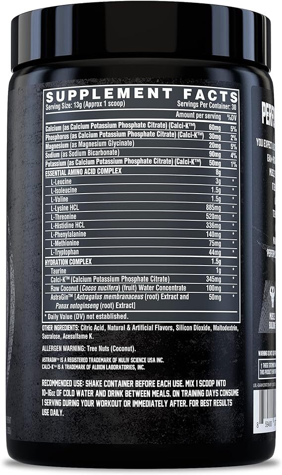 Nutrex Research EAA+ BCAAs Hydration Maui Twist Powder For Muscle Recovery