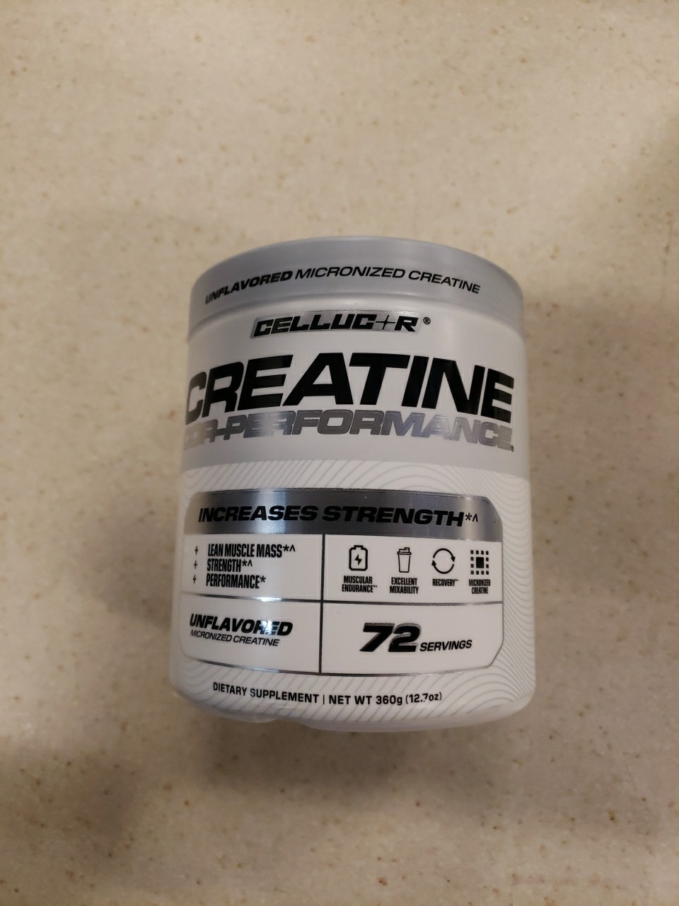 Creatine COR-Performance® Creatine, Unflavored, 12.69 oz (360 g) Exp 12/28
