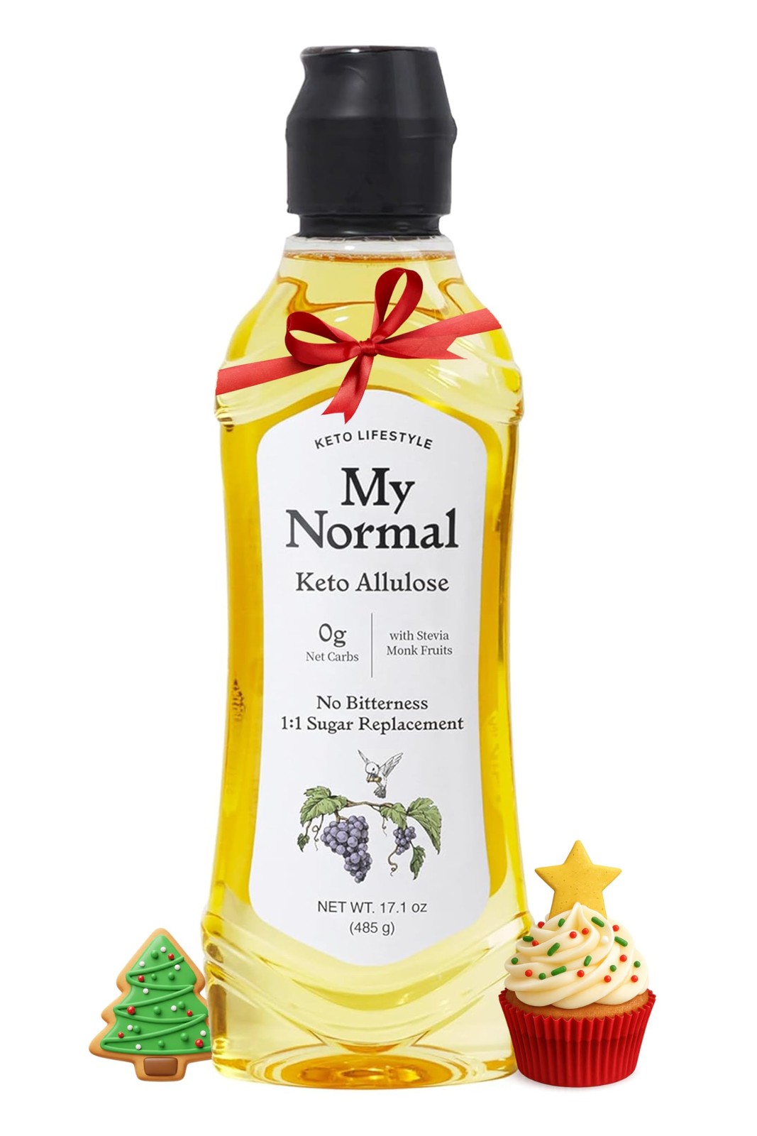 My Normal Keto Allulose 17.10 oz – 99.52%, 17.1 Fl Oz (Pack of 1)