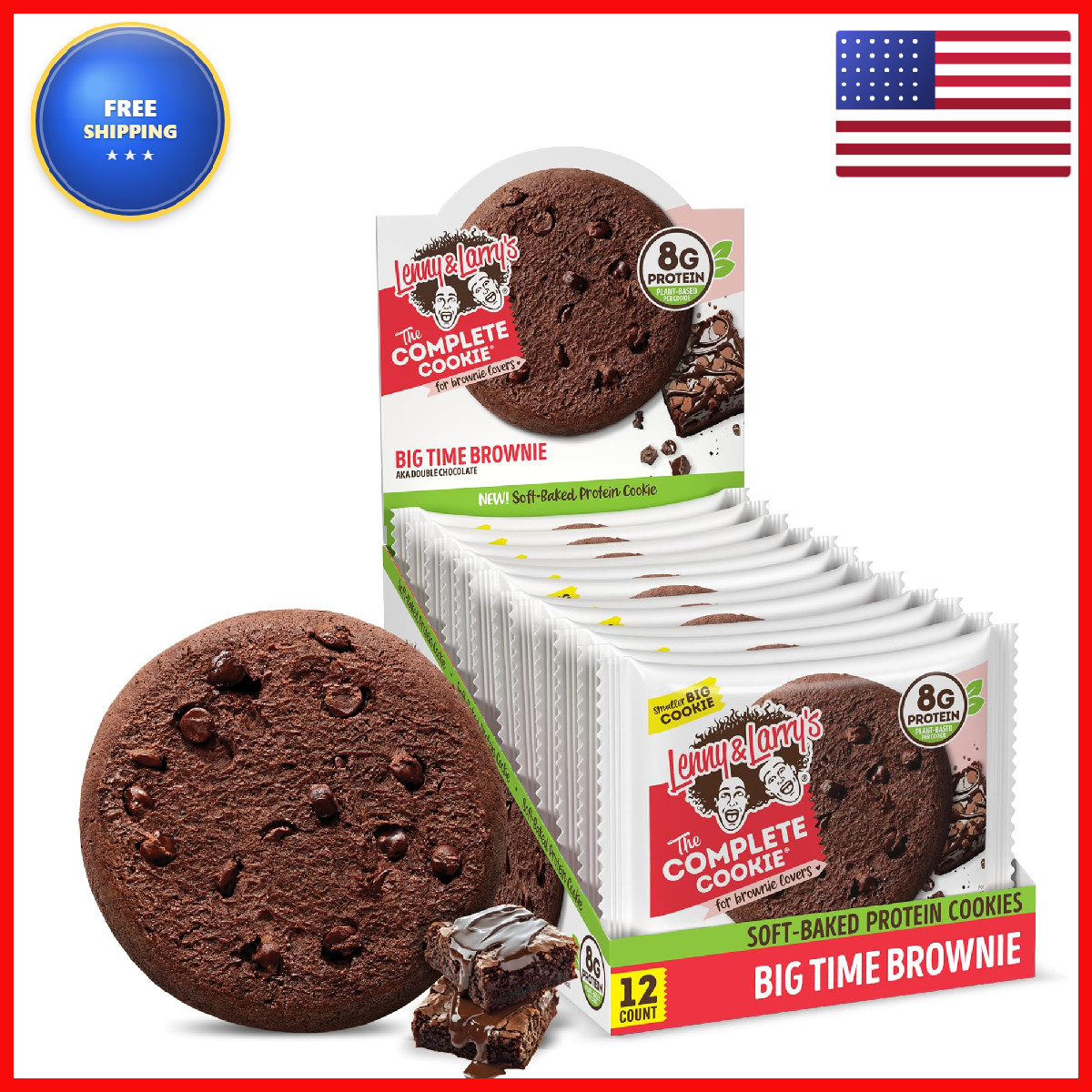 & The Complete Cookie Big Time Brownie Soft Baked 8G Plant
