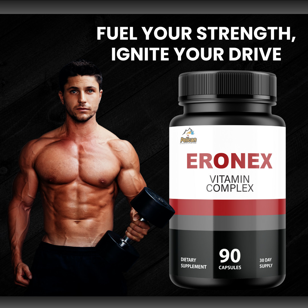 Eronex- Bodybuilding & Men’s Health Support- 12 Bottles- 1080 Capsules