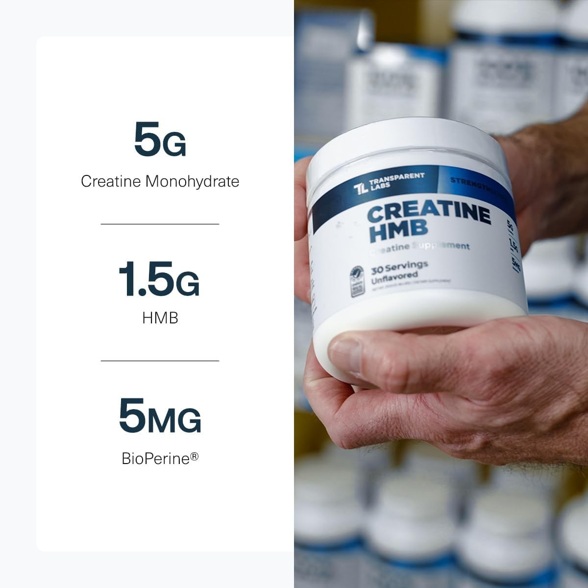 Creatine HMB Powder – Maximize Muscle Growth & Strength