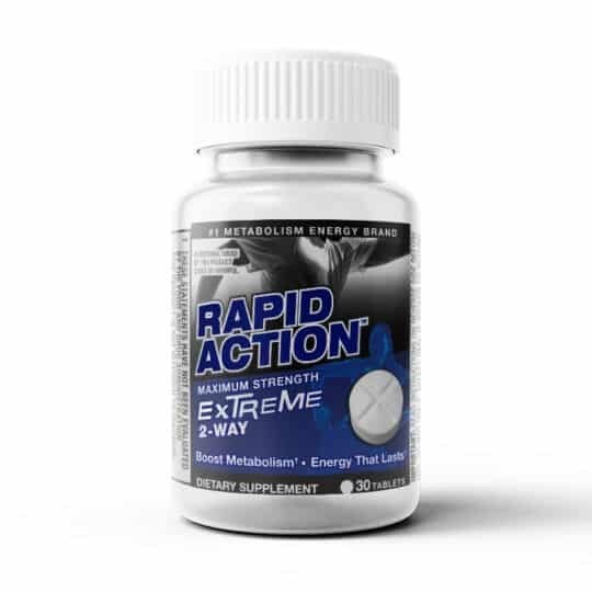 3-30ct Bottles Total 90Tabs Rapid Action Extreme 2 Way Energy FOCUS MOOD Boost