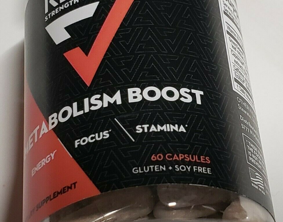REVEL – Metabolism Boost – Energy / Focus / Stamina – 60 Capsules – Exp 4/2025