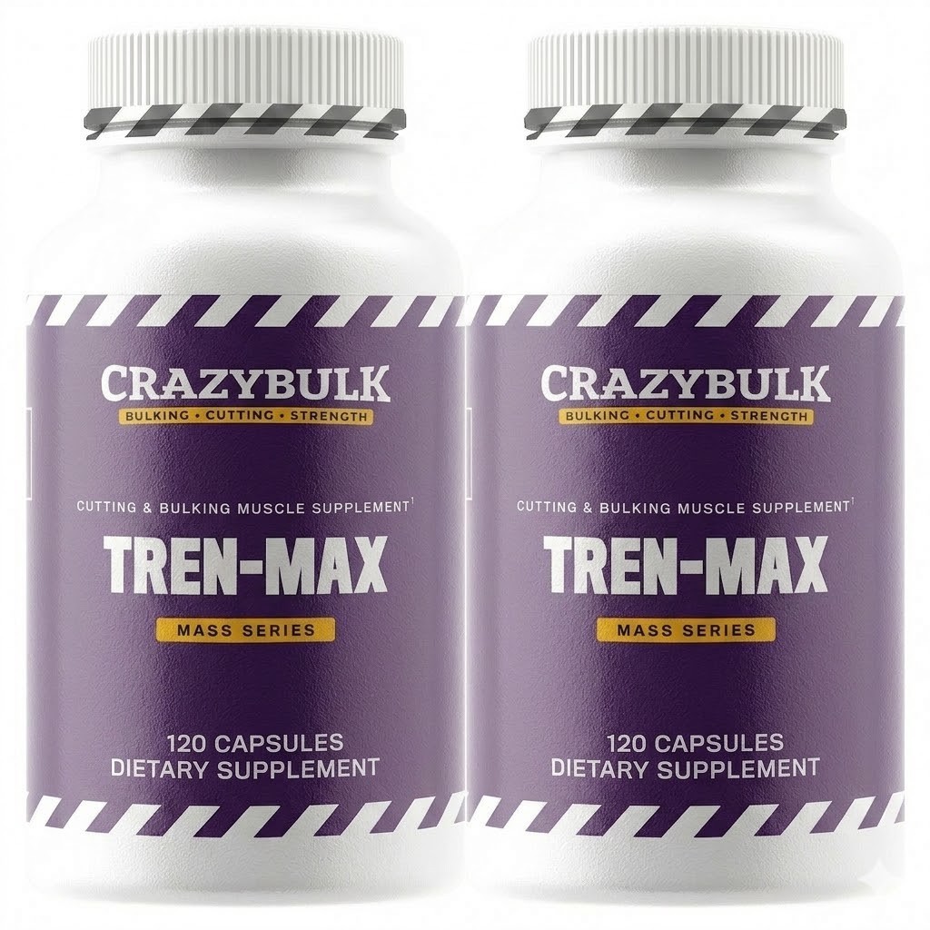 CRAZYBULK TREN-MAX | Natural Anabolic Body Building Supplement Pack of 2