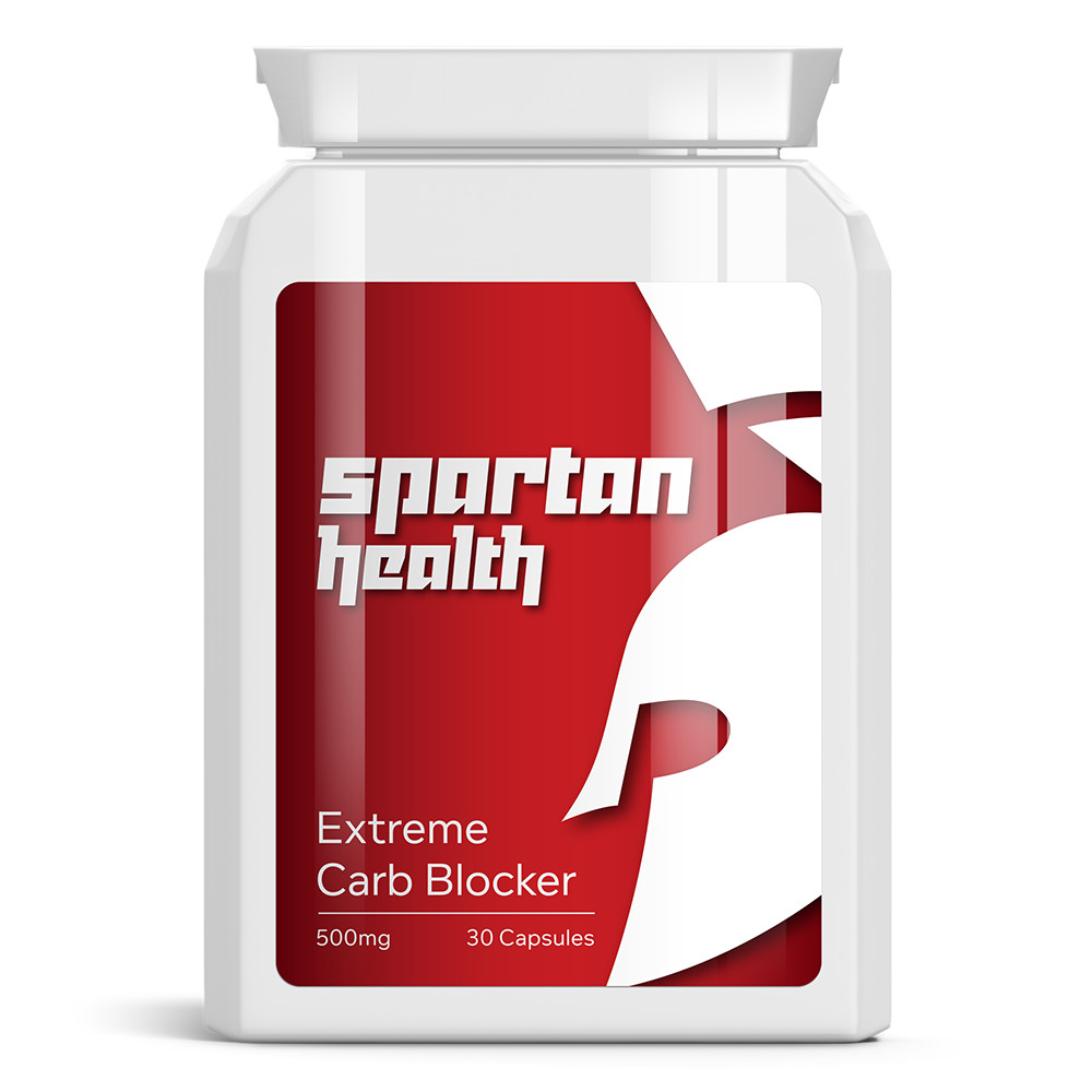 SPARTAN HEALTH EXTREME CARB BLOCKER PILLS CARB BINDER DIET TABLET SEE MUSCLE