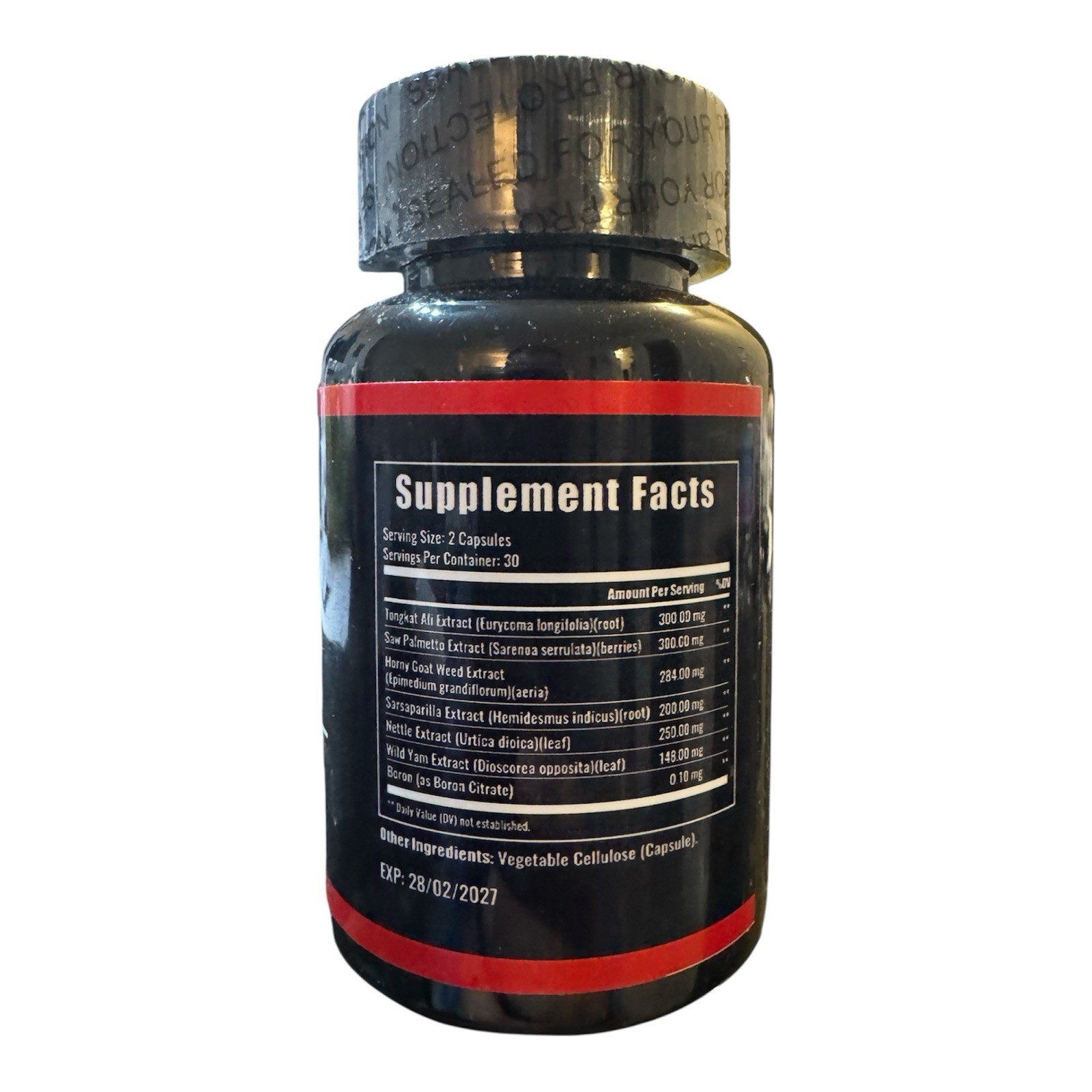 Prime Labs – Men’s Test Booster – Natural Stamina Endurance and Strength Booster