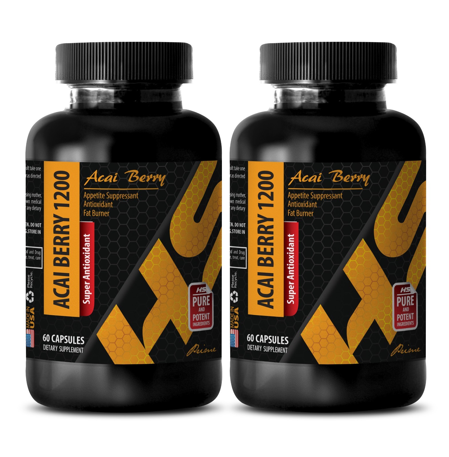 Energy vitamin women – ACAI BERRY LEAN 550MG – acai green tea 2Bottles