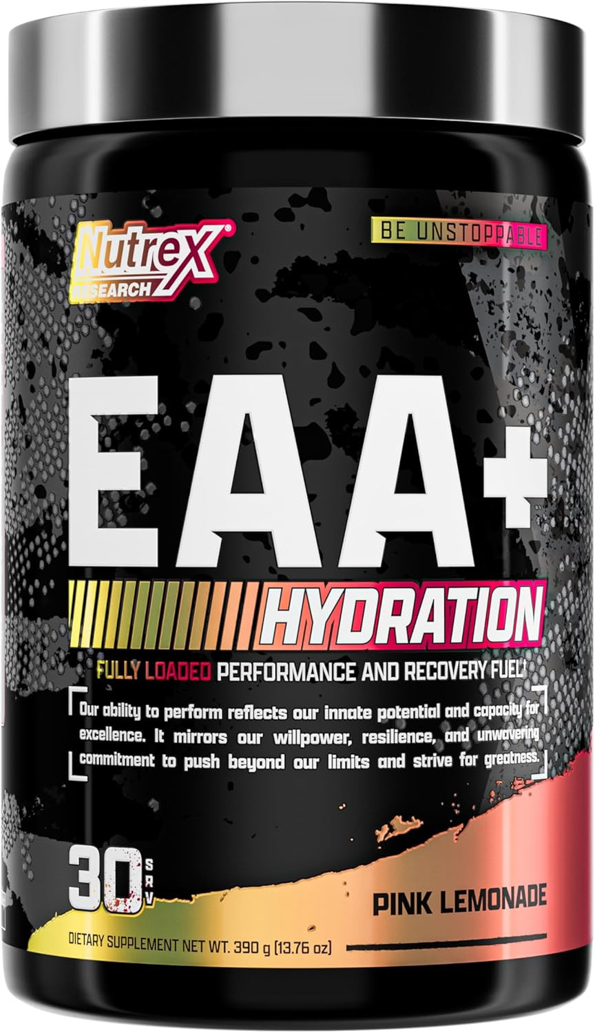 Hydration | Eaas + BCAA Powder | Muscle Recovery, Strength, Muscle Building, End