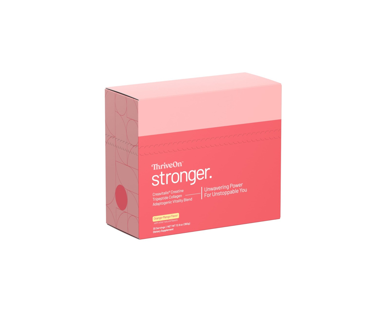 ThriveOn Stronger Women’s Creatine Collagen 5g 3g 30 Sachets
