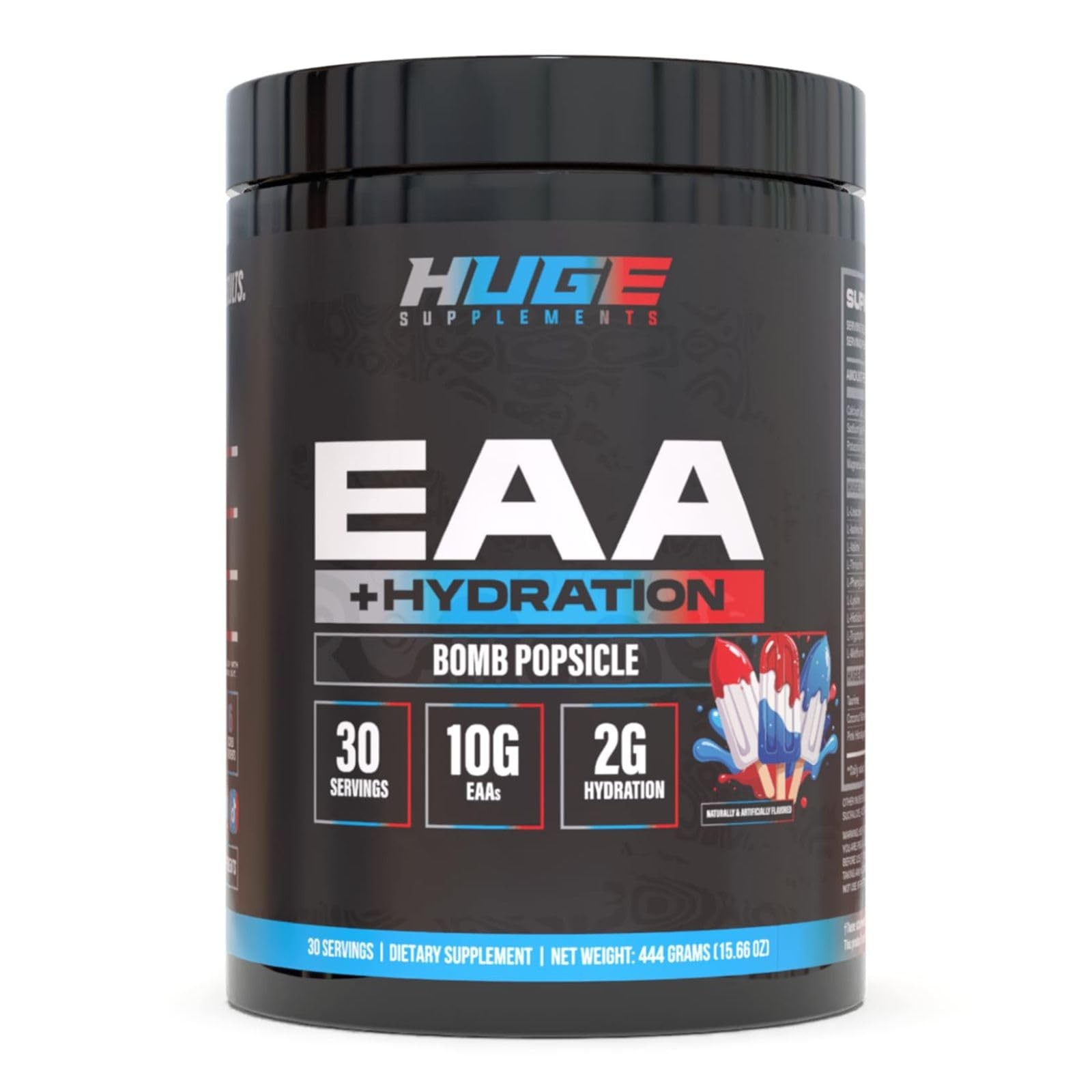 Huge EAA + Hydration, Essential Amino Acids Powder, EAAs & BCAAs, Intra & Pos…