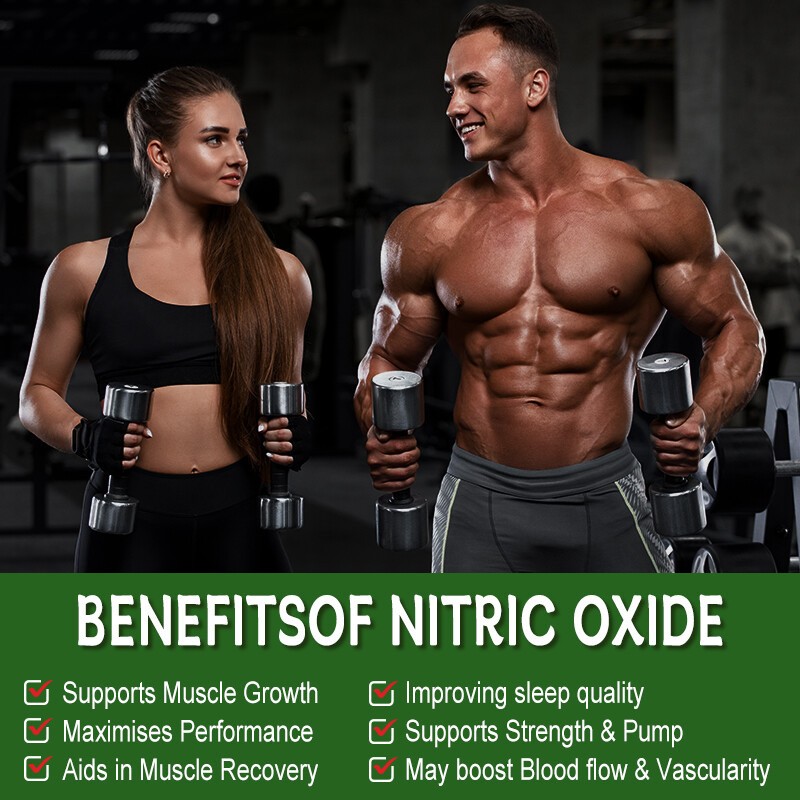 Nitric Oxide Booster – L-Arginine, L-Citrulline 1920mg + Prostate Health Bundle