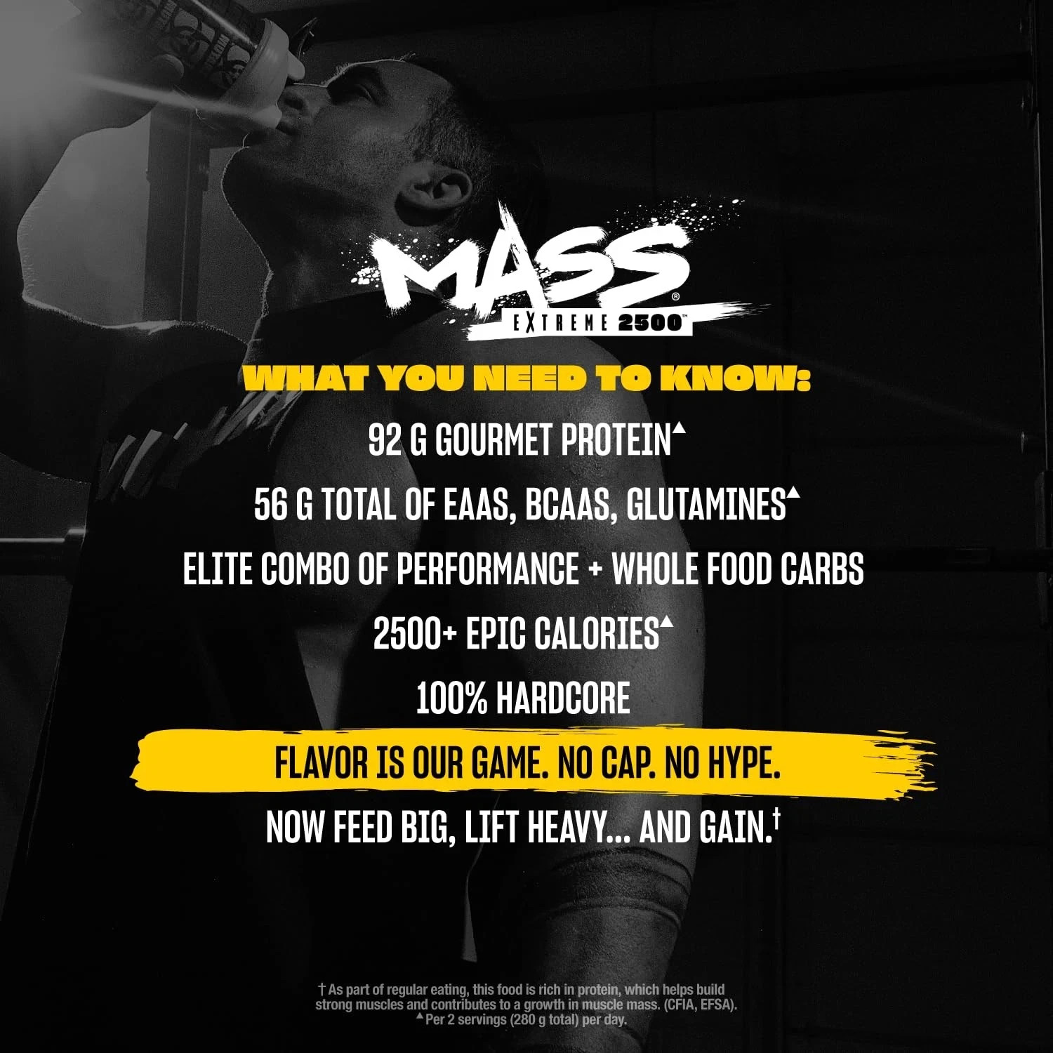 Mutant Mass Extreme Gainer – Whey Protein Powder – Build Muscle Size and Stre…