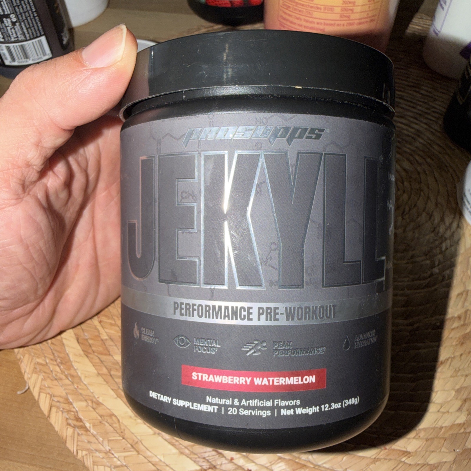 Prosupps Jekyll Performance Pre-Workout Strawberry Watermelon 20 Servings