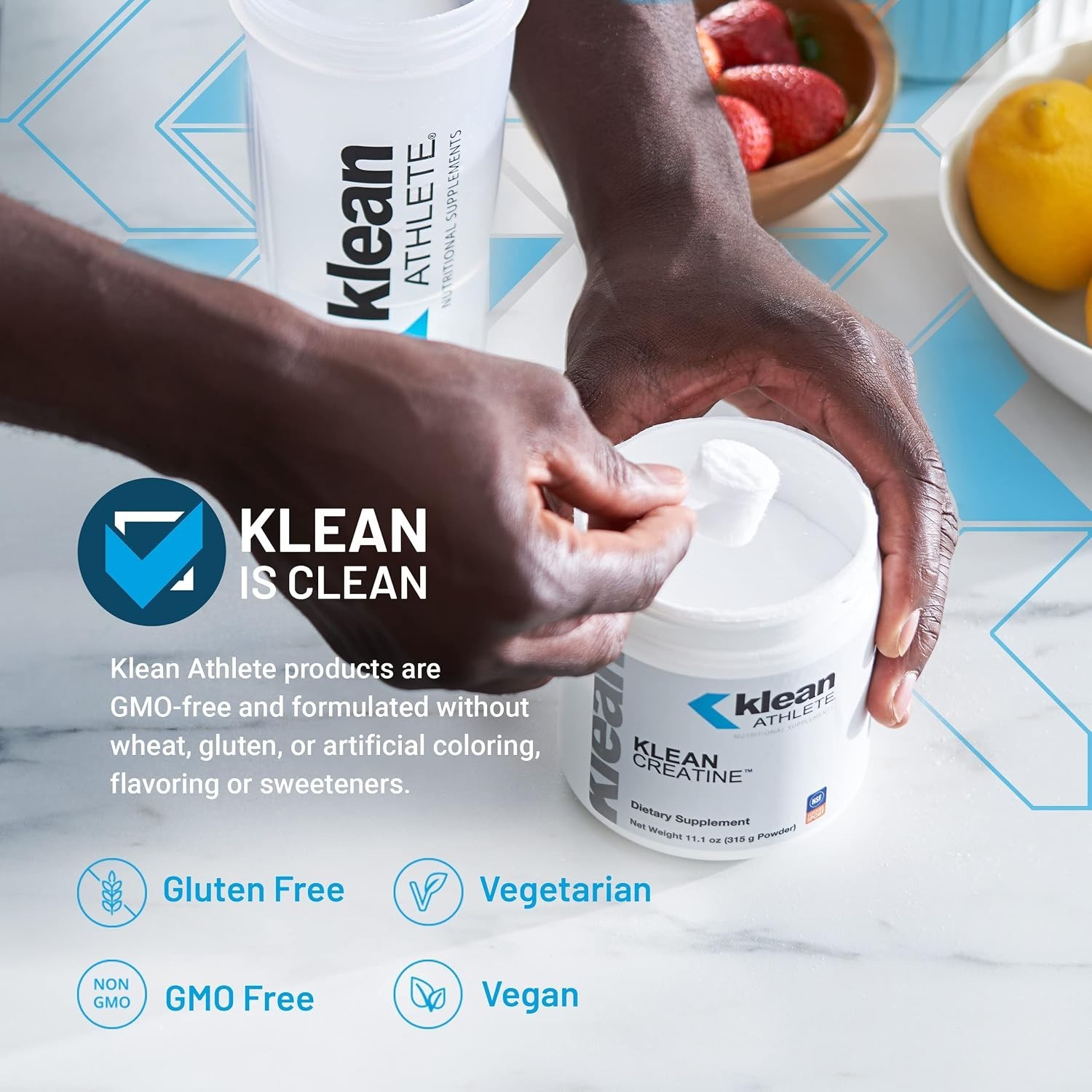 Klean Creatine Powder – Muscle Strength & Recovery – 11.1 oz