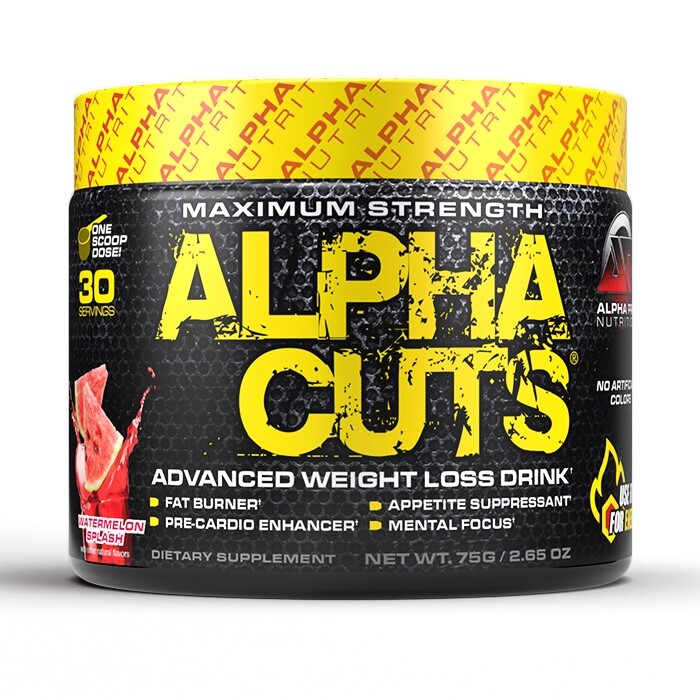 Fat Burner Weight Loss Alpha Cuts Powder Appetite Suppressant Cardio Enhancer