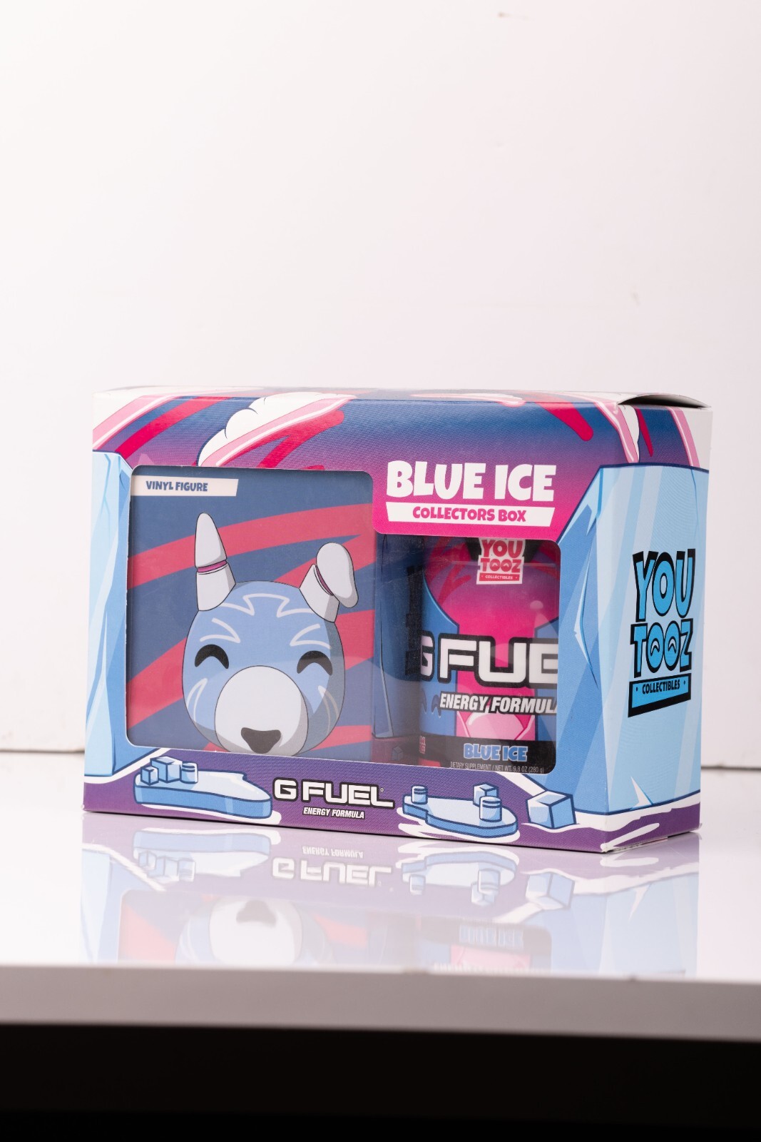 NEW IN BOX – Gfuel Youtooz Collectors Box Blue Ice Tub Limited Edition