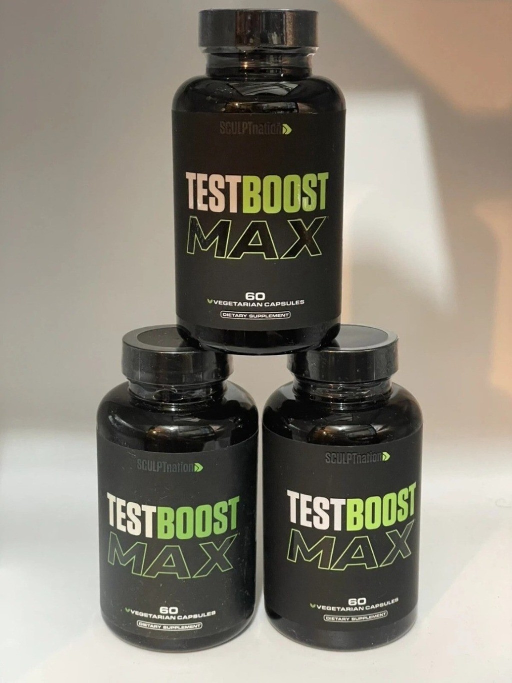 TEST BOOST Max Sculpt Nation Testosteron Fat weight Loss Build Muscle Men sealed