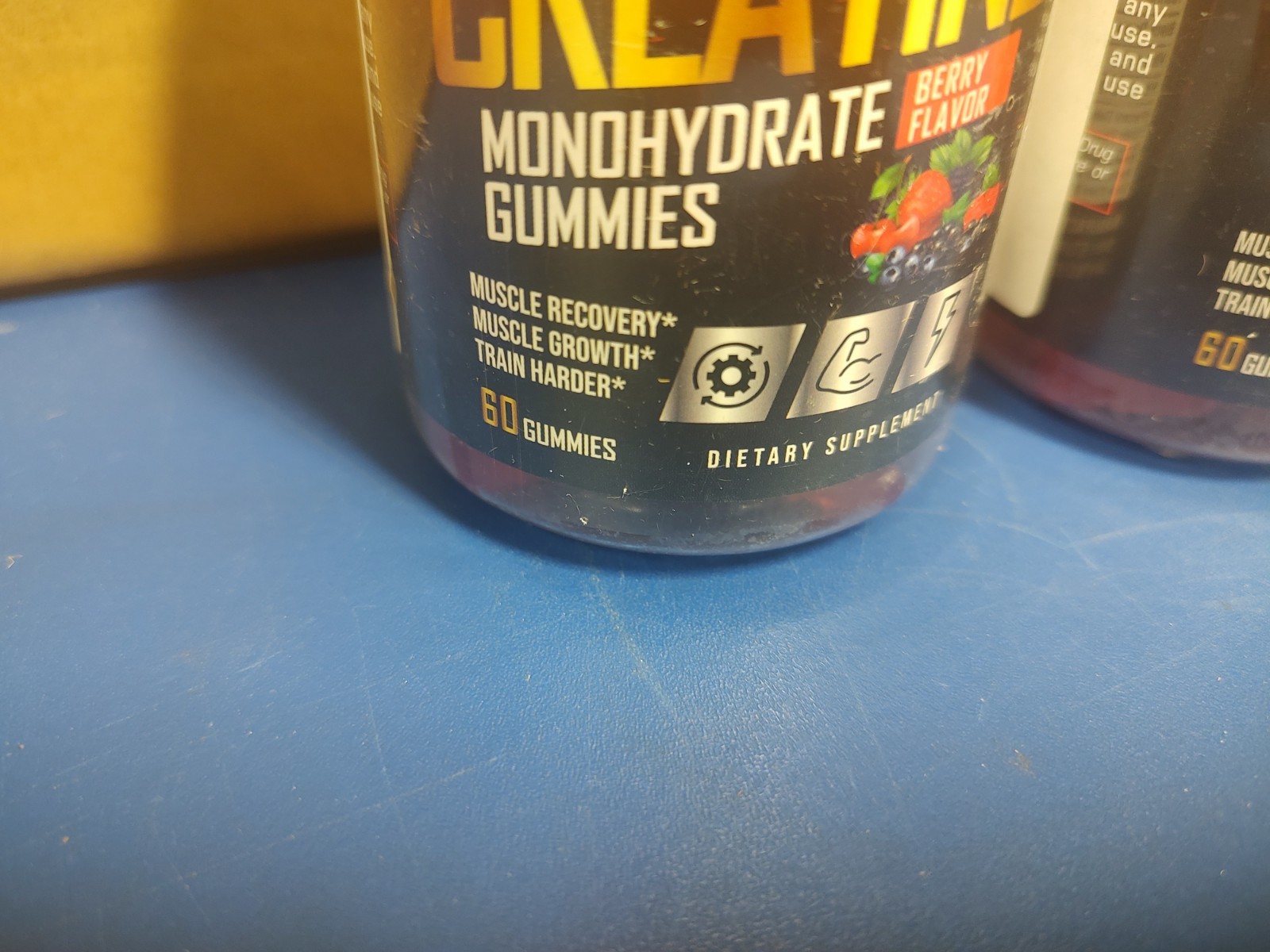 2 Each Mightizen Creatine Monohydrate Gummies Qty 60 Exp 2/27 Sealed