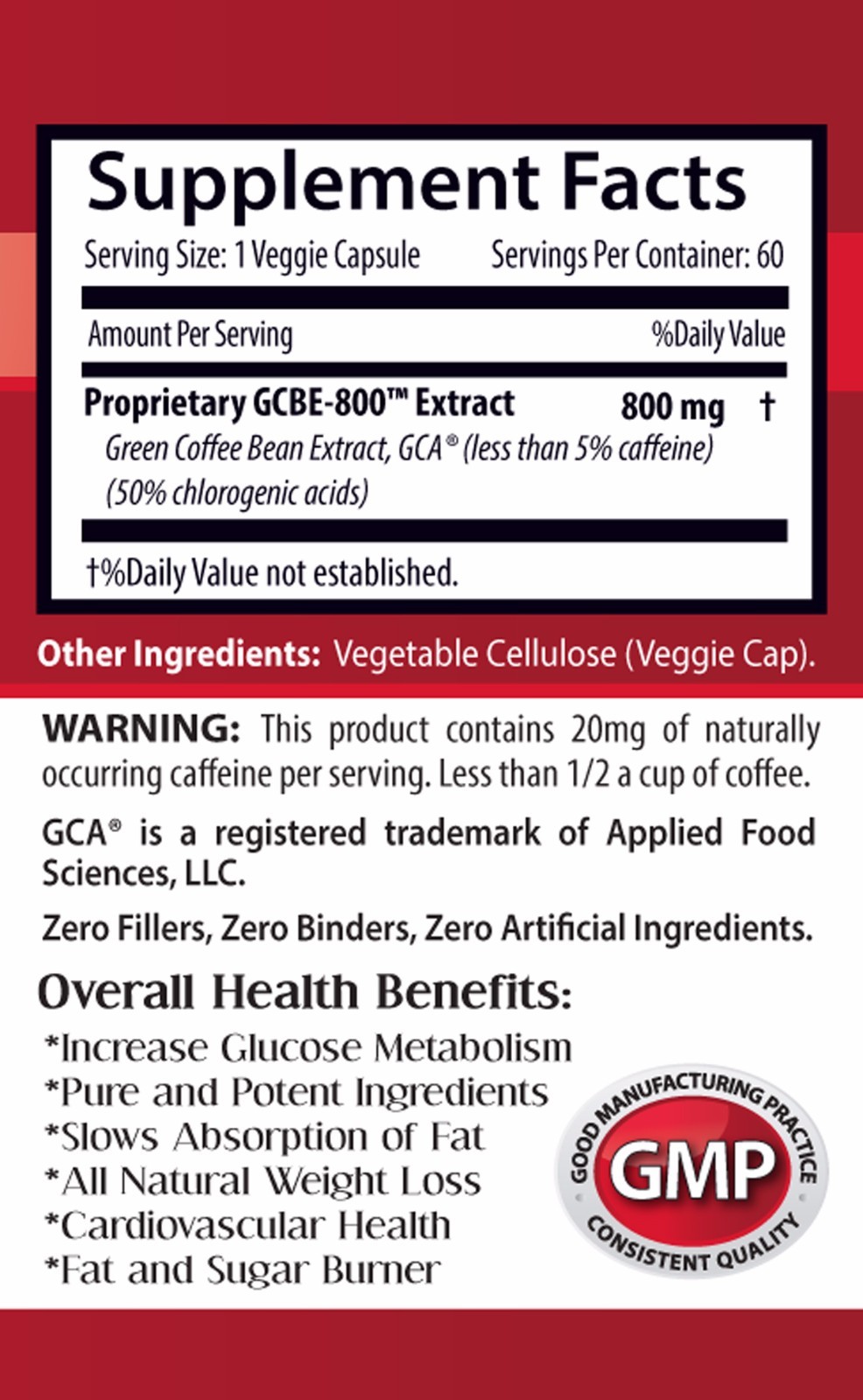 Weight loss pills GREEN COFFEE EXTRACT 800 Weight management supplements 2B