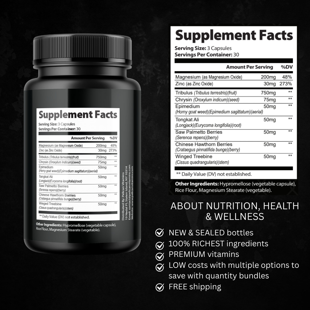 Keskara- Bodybuilding & Men’s Health Support- 12 Bottles- 1080 Capsules