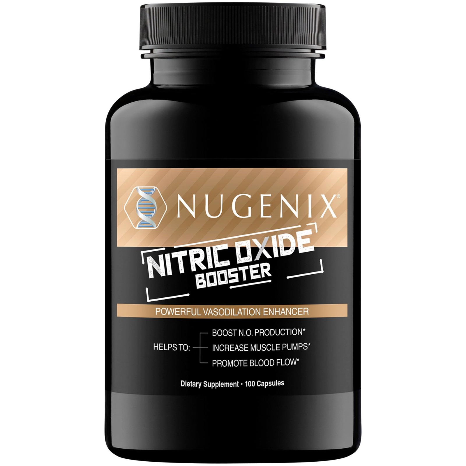 Nugenix Nitric Oxide Booster Supplement – 100 Count (Pack of 1)
