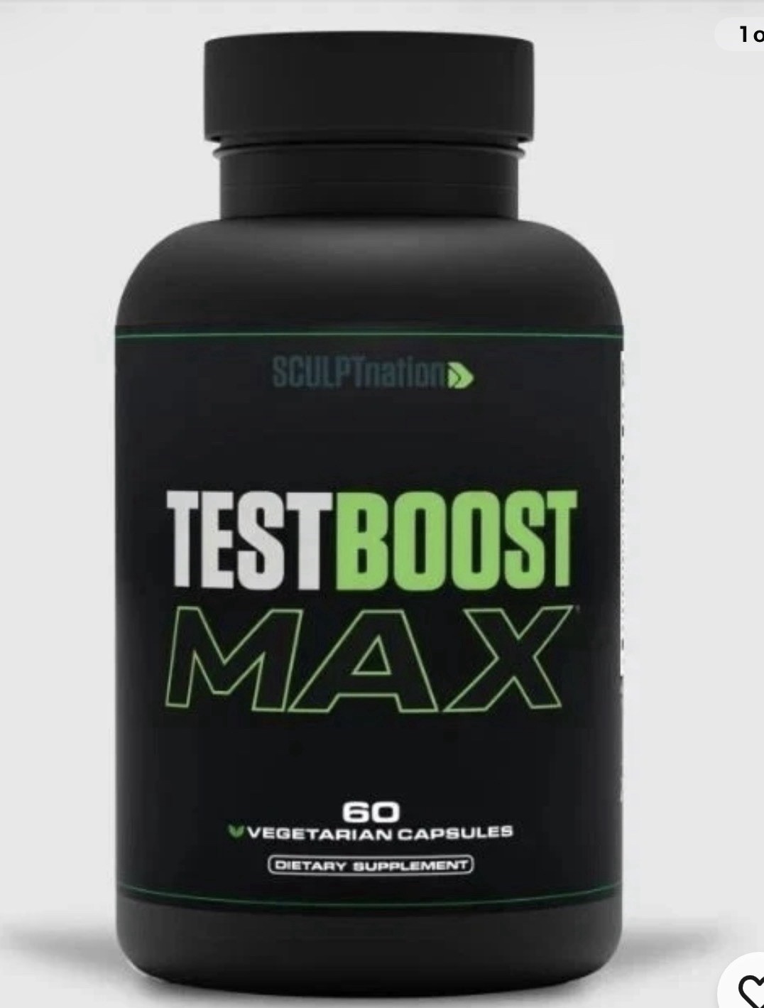 TEST BOOST Max Sculptnation Testosterone Build Muscle Men weight Loss
