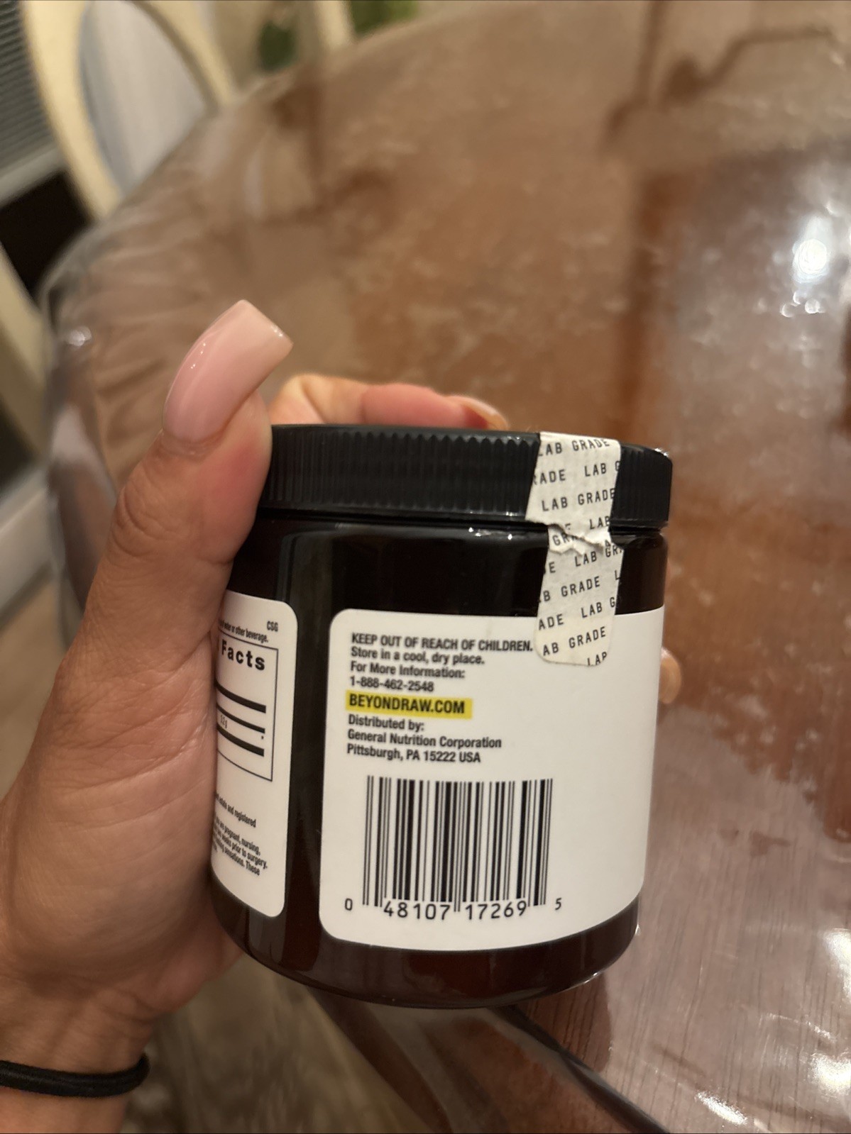 Beyond Raw Chemistry Labs Beta Alanine Lab Grade 30 Servings