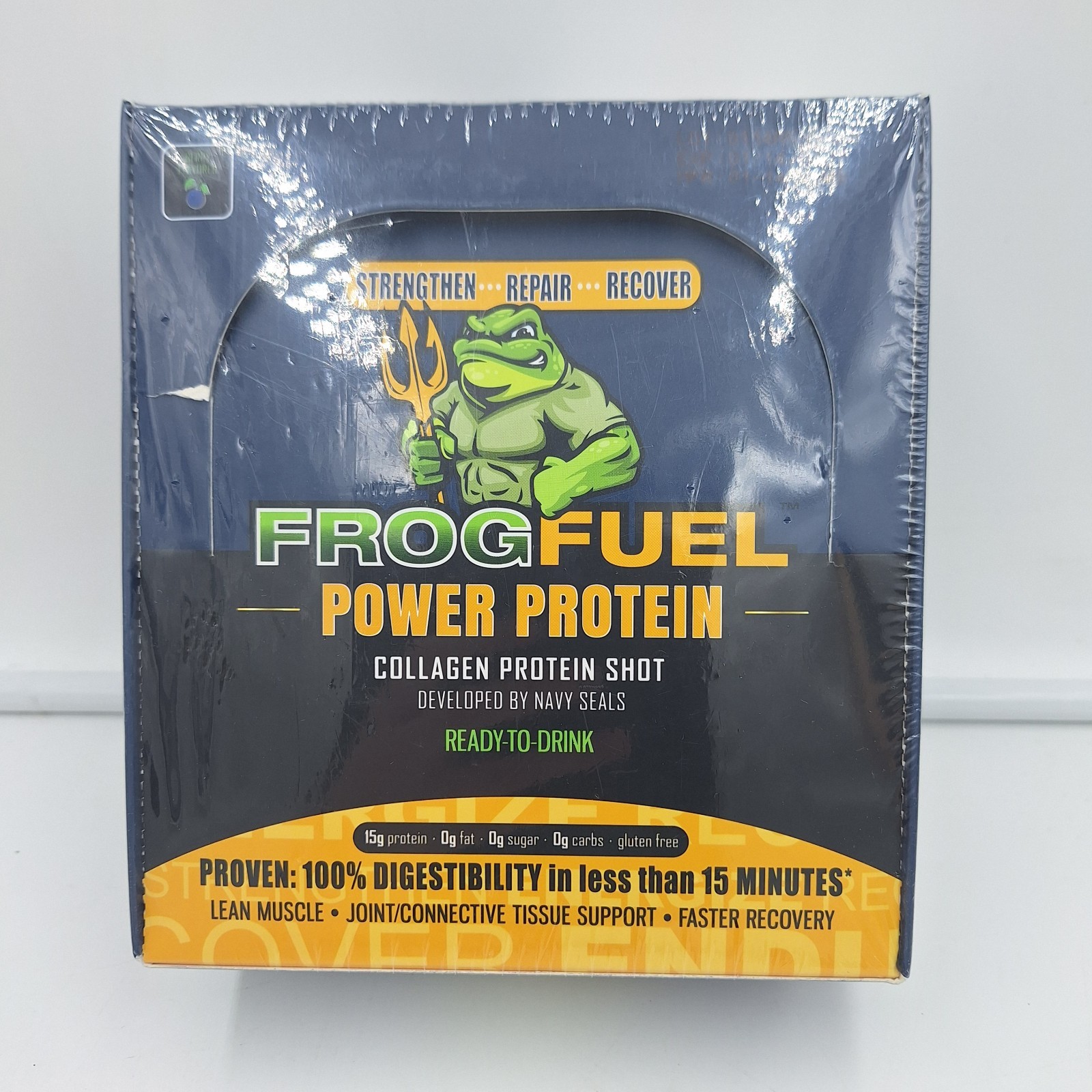 Frog Fuel Power Protein Collagen 24 Shots New EXP 1/2027