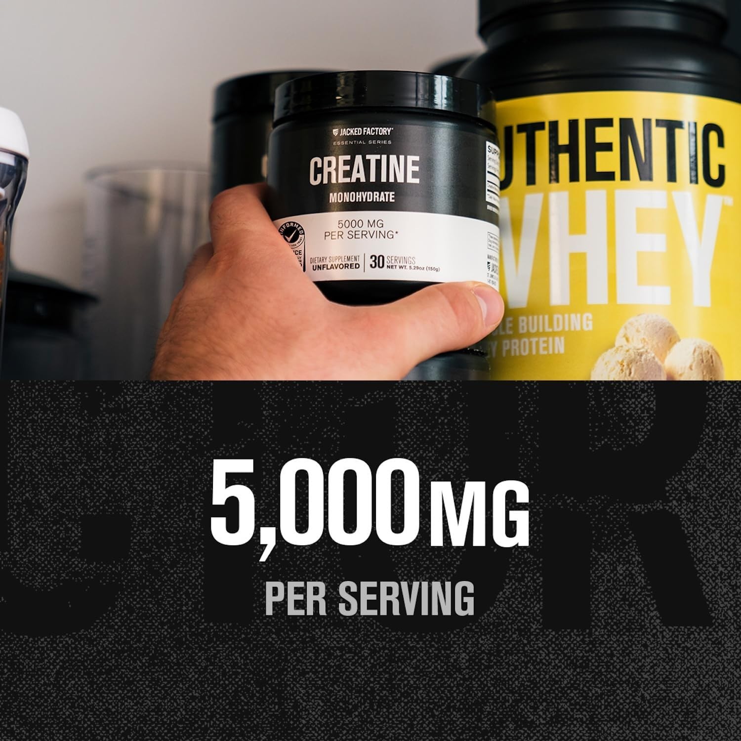 Third-Party Tested Creatine Monohydrate 150g – Pure Supplement for All Athletes
