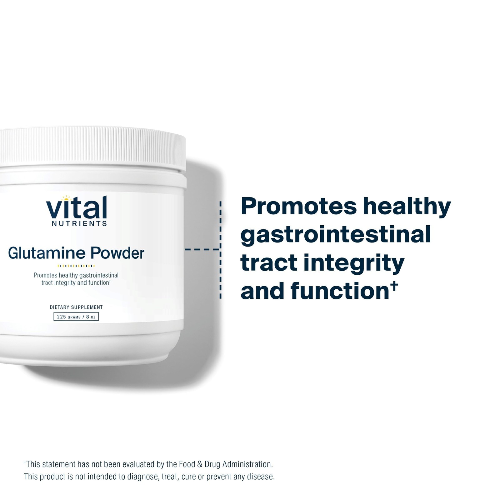 Vital Nutrients Glutamine Powder – Healthy Gastrointestinal Tract Function –