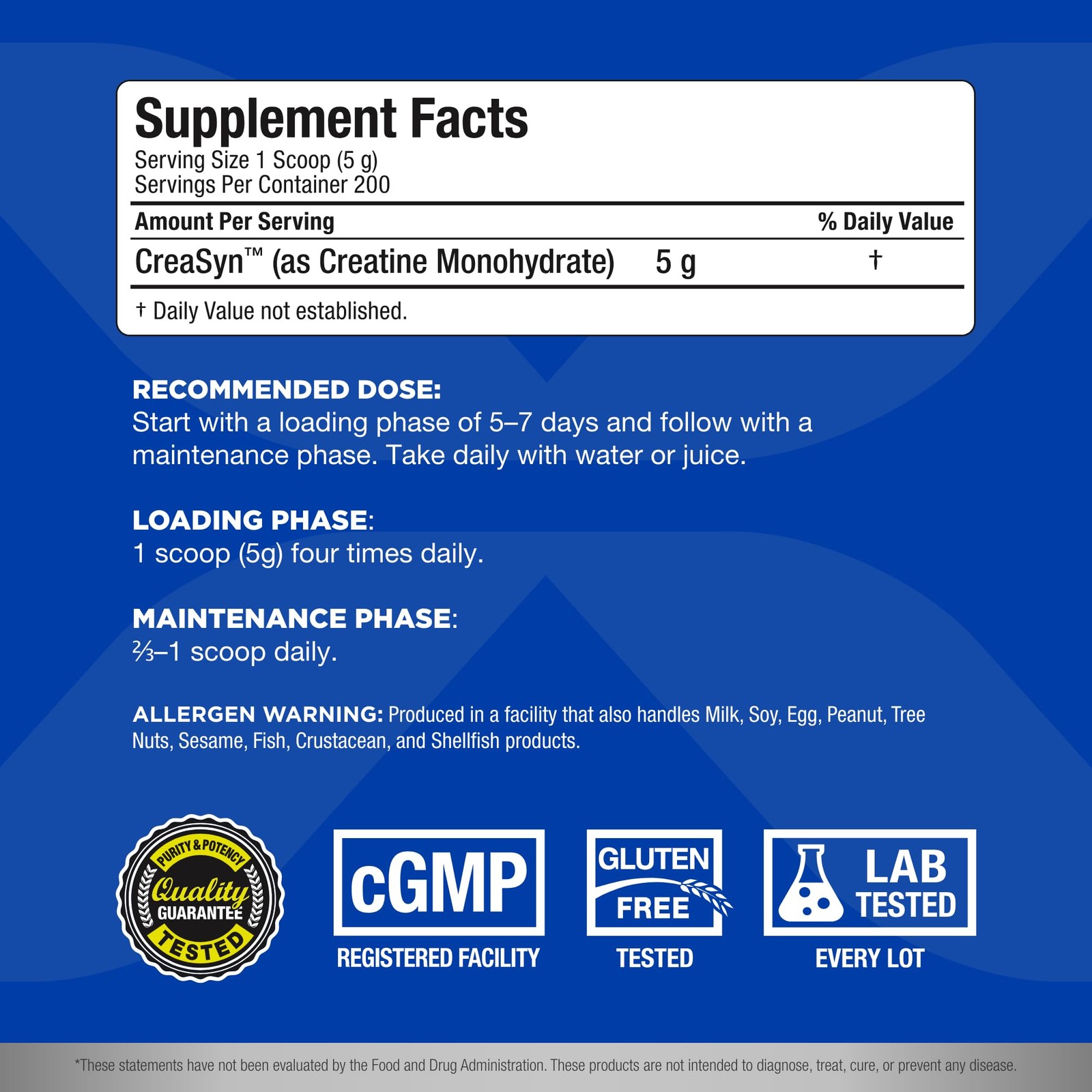 Micronized Creatine Monohydrate 200 Servings Muscle Gain And Performance Boost