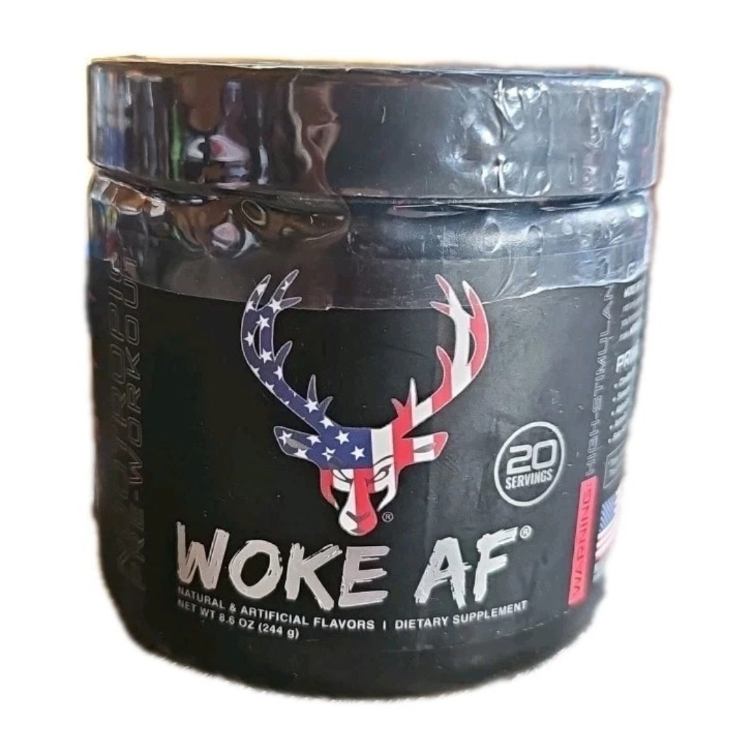 Bucked Up Woke AF Pre-Workout Powder Rocket Pop – 8.6oz