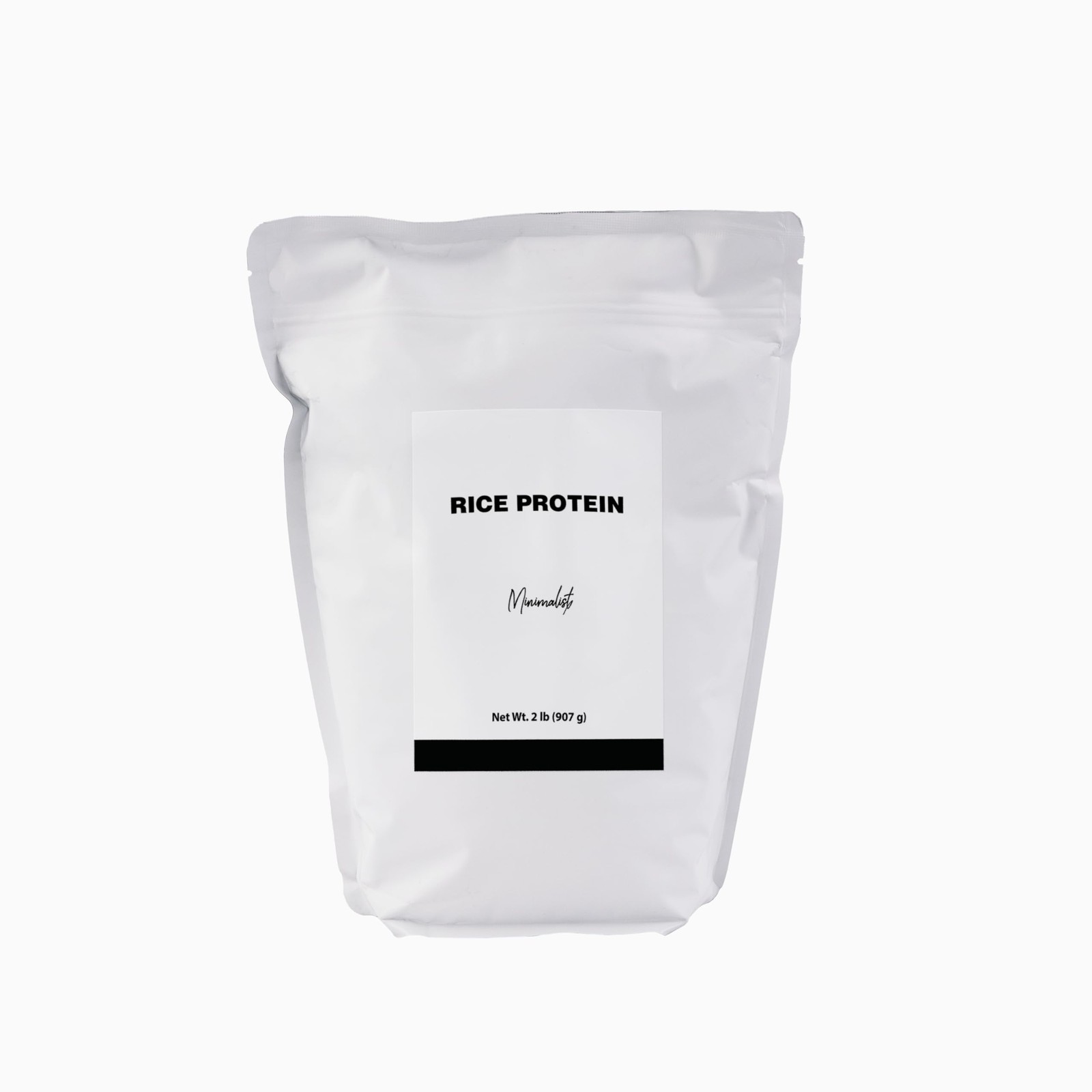 Minimalist Rice Protein, Ideal Smoothies And Baking, Packaged Convenience In